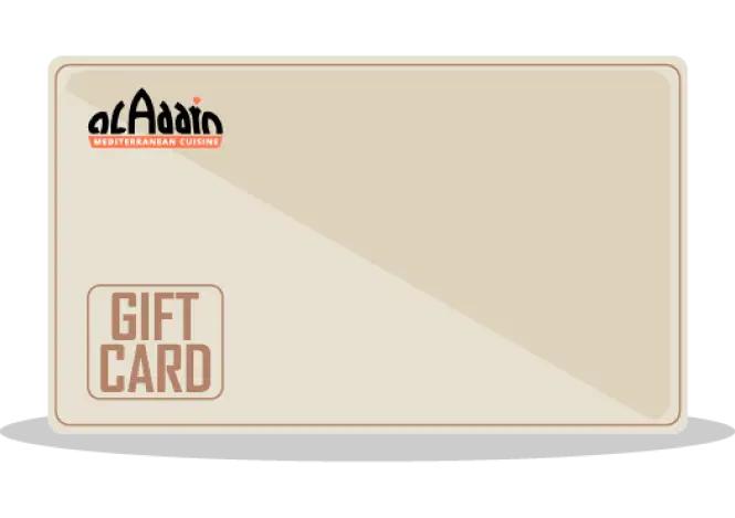 Aladdin Mediterranean Gift Card